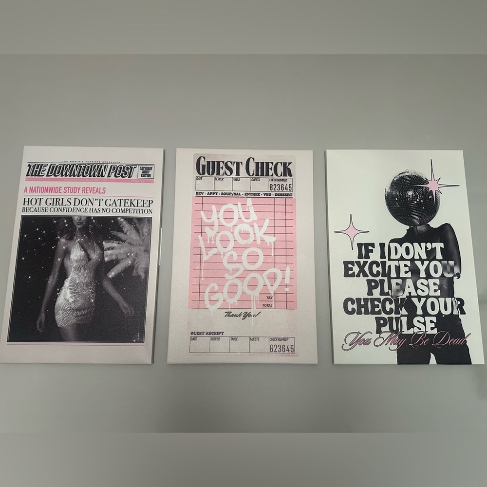 Bedroom wall art